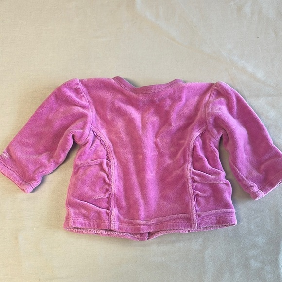 Mexx - Charming Pink Baby velour Cardigan - Picture 2 of 4